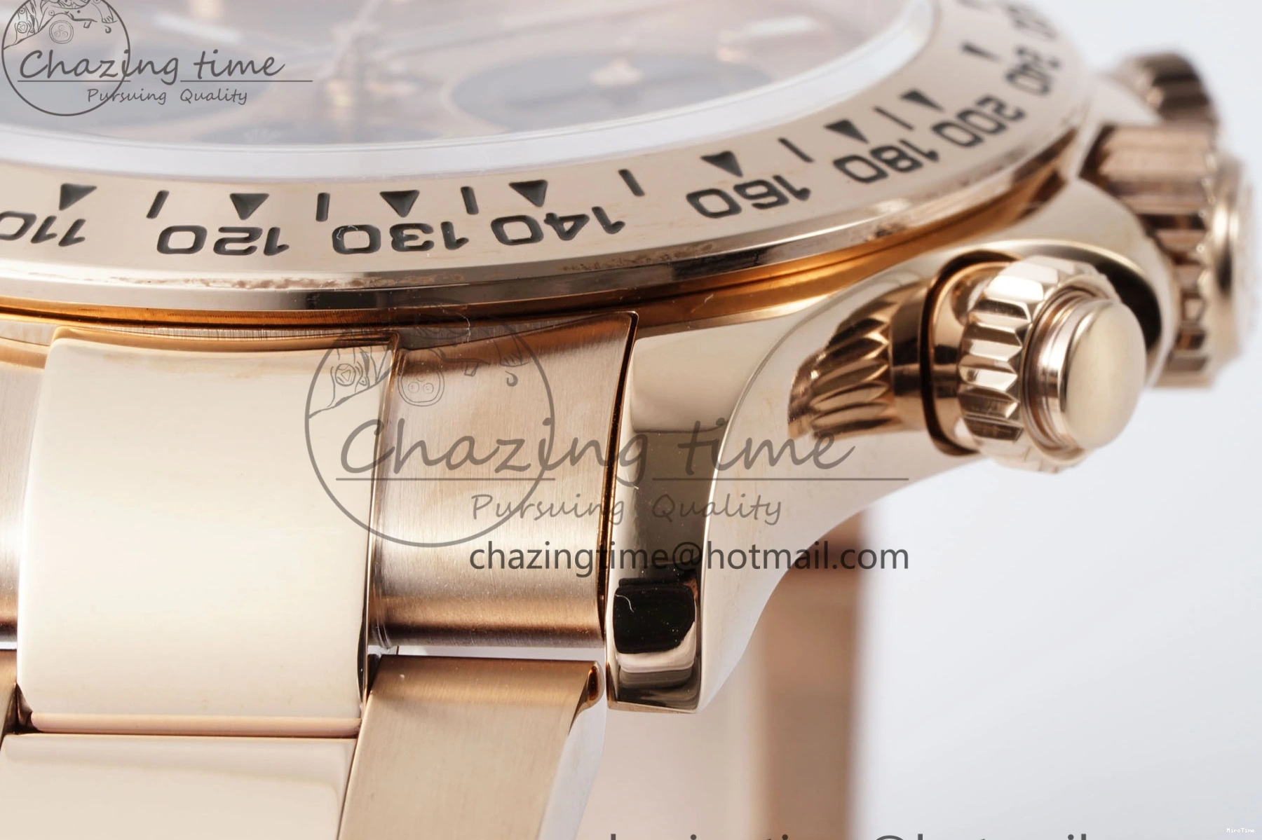 MiroTime 0309 Sporty Daytona 116505 QF 1:1 Best Edition RG Dial on RG Bracelet SA4130 V 1755